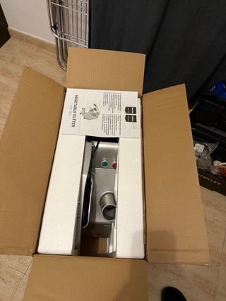 Rallador industrial queso y carne .