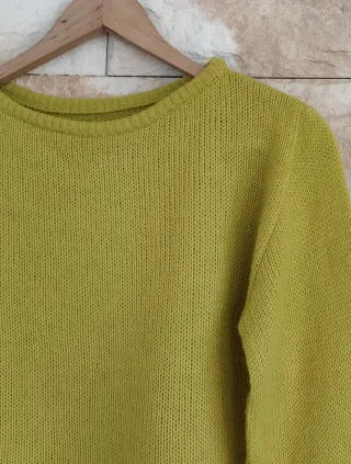 Jersey Mohair Crochet Vintage nuevo Talla S