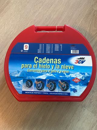 Cadenas para nieve 3CV - Talla 9