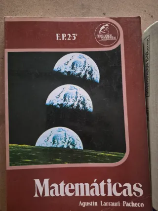 Libros matemáticas.