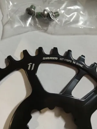 Corona MTB SRAM nuova a 3 viti 32t 11vel per ruota