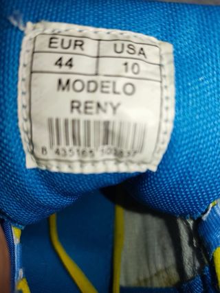 Zapatillas Yumas Reny Fútbol Sala Azul/Amarillo