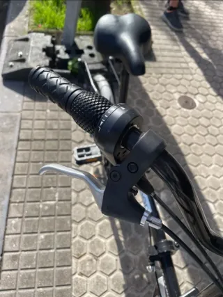 Bicicleta Plegable Negra