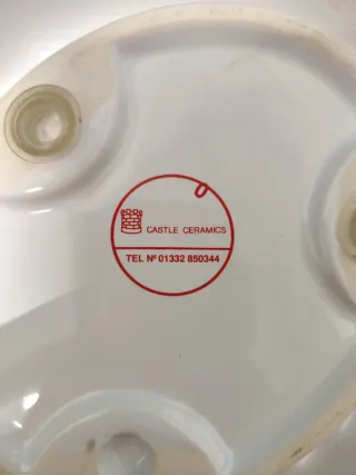 Posacenere Heineken in ceramica