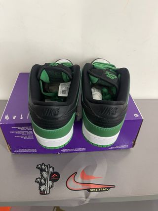 Nike Dunk SB Low Pro Nero Verde Bianco
