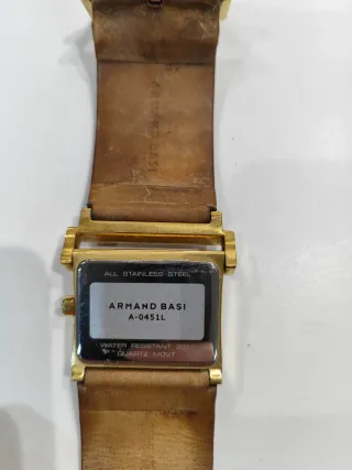 Reloj Armand Basi Mujer Marrón y Dorado