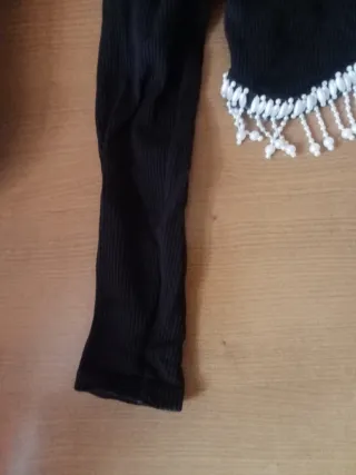 Top Zara Negro. Talla XS