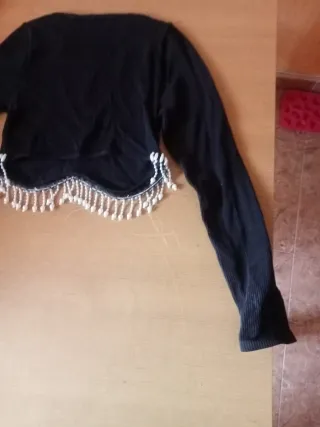 Top Zara Negro. Talla XS