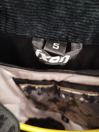 Chaqueta Moto Mujer Negra