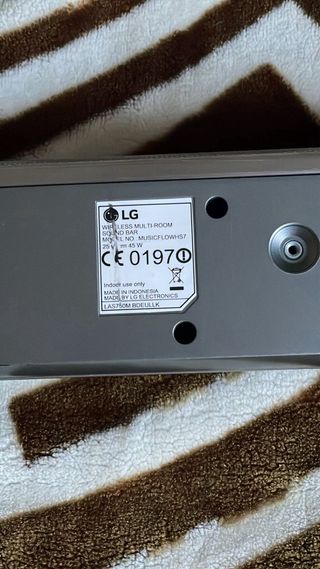 Barra de sonido LG Music Flow HS7