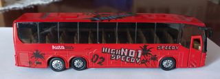 Modellino Autobus Gran Turismo Rosso