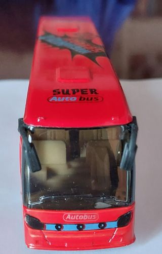 Modellino Autobus Gran Turismo Rosso