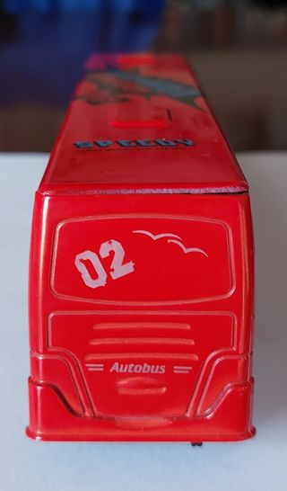 Modellino Autobus Gran Turismo Rosso