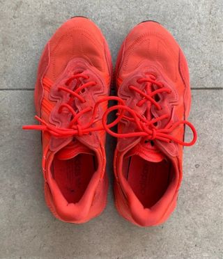 Scarpe da ginnastica Adidas rosse Taglia 43 1/3