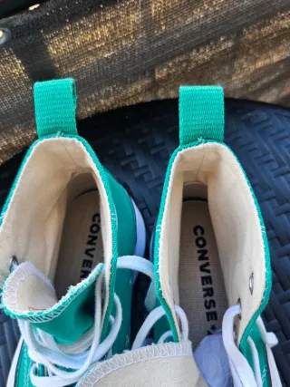 Converse Run Star Hike Verdes Talla 37.5