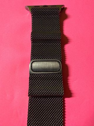 Correa Milanesa Apple Watch Negra