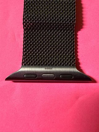 Correa Milanesa Apple Watch Negra