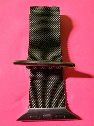 Correa Milanesa Apple Watch Negra