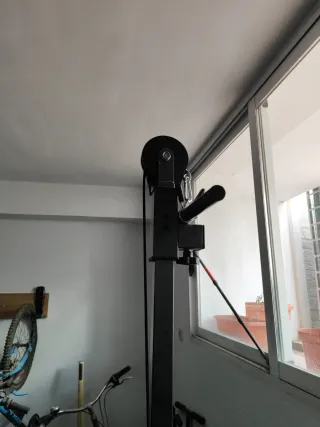 Banco Gimnasio con maletín de Pesas