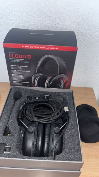 HyperX Cloud II Cascos Gaming USB