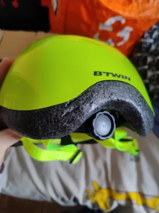 Casco bici infantil verde