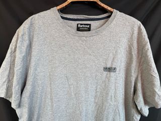 BARBOUR camiseta manga corta gris talla XL