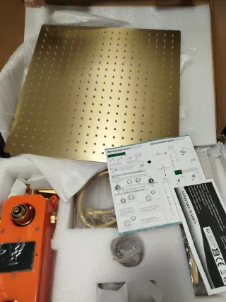 Ducha Empotrable dirado Cepillado