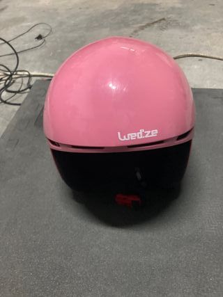 Casco de esquí Quechua rojo