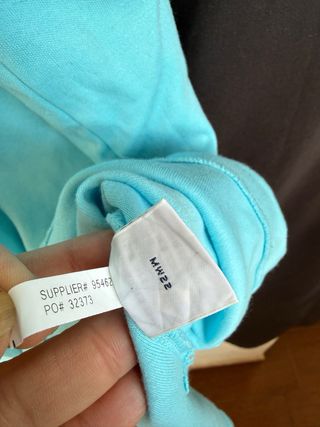 RALPH LAUREN poll turquesa manga corta talla XL