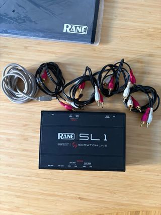 Rane SL1 Serato Scratch Live Interfaz