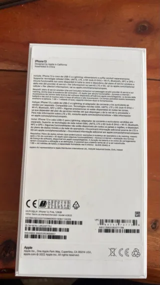 Teléfono Apple iPhone 13