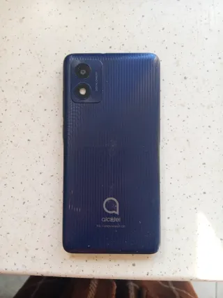 Telefono Alcatel blu scuro