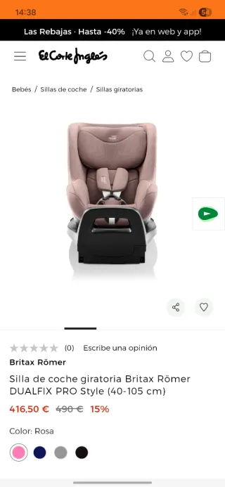 Silla de coche Britax Römer