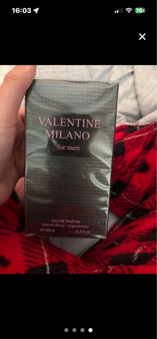 Perfume Valentine Milano Eau de Parfum 100ml