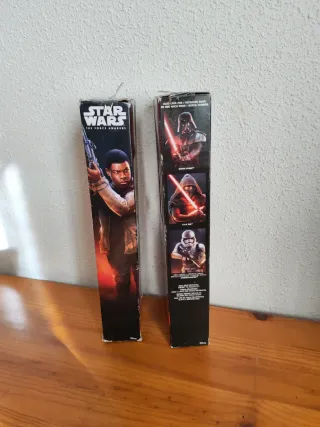 2 Figuras Star Wars Finn Jakku Disney Hasbro