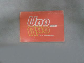 Libretto uso e manutenzione colore bianco arancio