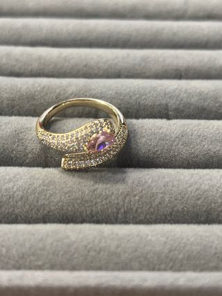 Anillo Serpiente 14k Talla 7