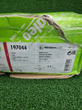 Valeo Discos Freno 197044