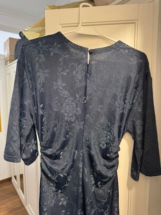 Vestido estampado floral azul