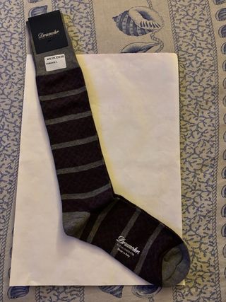 Calze NUOVE Uomo in Cotone e Seta Firmate”DRUMOHR”