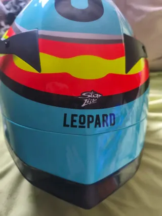 Casco KYT Leopard Moto 3 Talla M