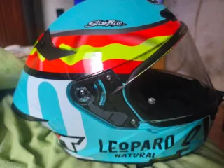 Casco KYT Leopard Moto 3 Talla M
