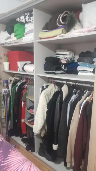 Armario de madera , medidas altrura 2,20 cm