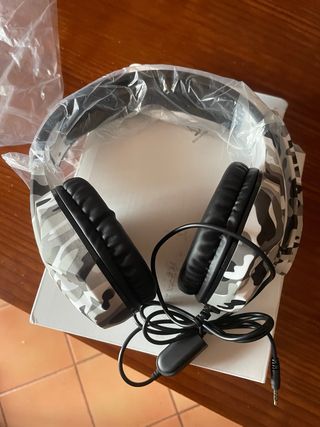 Cascos Gaming Camuflaje