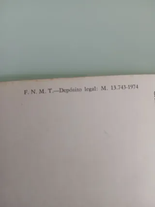 Carte postali antiche Lotería Nacional (ed.1974)