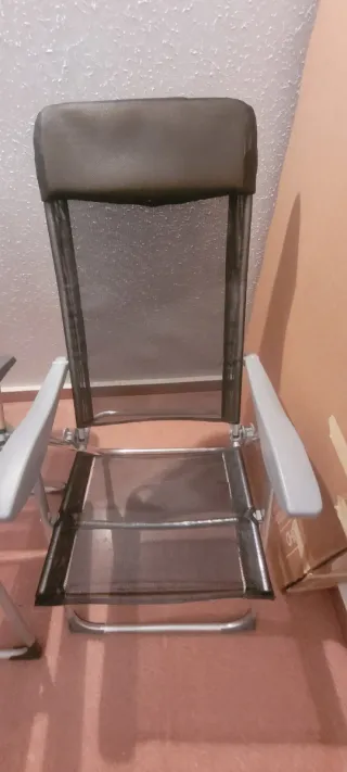 2 Sillas de camping y jardín plegables