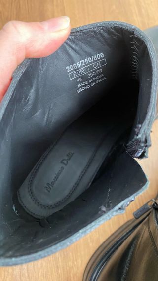 Botines de piel para hombre