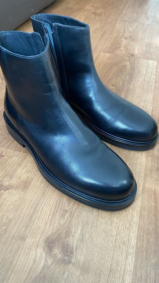 Botines de piel para hombre