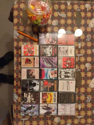 Lote 20 Cintas Cassette Variadas Rock Pop Latino