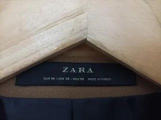 Chaqueta Blazer Zara Hombre Marrón